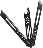Effective Bushings System Aluminum Integral Channel Handle Practice Trainging Folding Tool,Cool Bottle Opener Head,with Repairing Screw Sets
