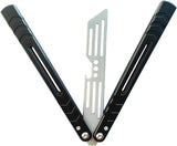 Flip Rod with Effective Bushing CNC Aluminum Integral Channel Handle Training Folding Tool,Advanced Bottle Opener