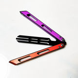 Effective Bushing CNC Aluminum Integral Channel Handle Trainging Folding Tool,Advanced Bottle Opener, With Repairing Screw Sets
