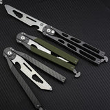 kinetic-tool G10 Practice Finger Strength Stick Training Tool with G10 Micarta Handle and Stainless Steel Cutter Head Using Process Strong and Durable Trainer