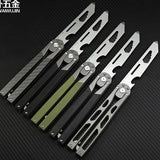 kinetic-tool G10 Practice Finger Strength Stick Training Tool with G10 Micarta Handle and Stainless Steel Cutter Head Using Process Strong and Durable Trainer