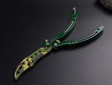 NEW CSGO Tactical Combat Trainer Practice Metal Steel Blunt Dull Butterfly Trainer