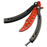 NEW CSGO Tactical Combat Trainer Practice Metal Steel Blunt Dull Butterfly Trainer