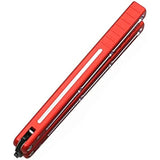 Flip Rod with Effective Bushing CNC Aluminum Integral Channel Handle Training Folding Tool
