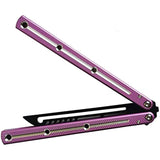 Flip Rod with Effective Bushing CNC Aluminum Integral Channel Handle Training Folding Tool