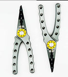 UXCELLMO Fishing tools Aviation Aluminum Fishing Pliers Tungsten Steel Road Pliers Fishing Shears