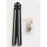 Flip Rod with Effective Bushing CNC Aluminum Integral Channel Handle Training Folding Tool