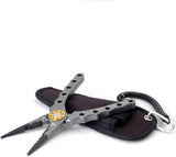 UXCELLMO Fishing tools Aviation Aluminum Fishing Pliers Tungsten Steel Road Pliers Fishing Shears