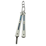 Uxcellmo Folding G10 Bearing Trainer Practice Tool YF-D0675 White with Repair Screw Set