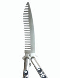 Stainless steel Folding Comb Tool ,Strong and Duable