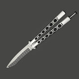Stainless steel Folding Comb Tool ,Strong and Duable