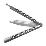 Stainless steel Folding Comb Tool ,Strong and Duable