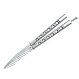 Stainless steel Folding Comb Tool ,Strong and Duable