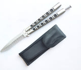 Stainless steel Folding Comb Tool ,Strong and Duable