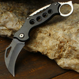 Mini EDC tool Folding Pocket Tactical Knives Tactical Sharp Raptor Claw Knife for Hunting Camping Fishing and Field Survival