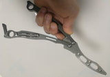 Tactical Combat Trainer Training folding Tool Balisong Knife UX-D0708