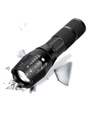 High Lumen Tactical Flashlight Zoomable 5 Modes Water Resistant Handheld Light - Best Camping Outdoot Emergency Flashlights