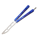 Uxcellmo  Training Handle Folding tool Trainer Bearing Smooth Blunt Practice Flip Tool UX-751