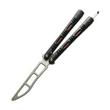 Uxcellmo  Training Handle Folding tool Trainer Bearing Smooth Blunt Practice Flip Tool UX-751