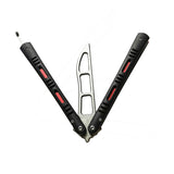 Uxcellmo  Training Handle Folding tool Trainer Bearing Smooth Blunt Practice Flip Tool UX-751