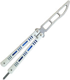 Uxcellmo  Training Handle Folding tool Trainer Bearing Smooth Blunt Practice Flip Tool UX-751