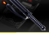 Uxcellmo Telescopic Mace Security Patrol Equipment Extended Zoom Flashlight