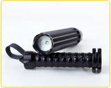 Uxcellmo Telescopic Mace Security Patrol Equipment Extended Zoom Flashlight
