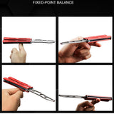 Folding Stainless Steel Tool Flip Player Smooth Practice Training Bearing G10 Orientation: United States