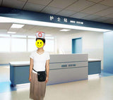 Nurse Pouch Belt Waist Bag 2-Sided-8 Pockets Organizer for Portable Tool Tookit