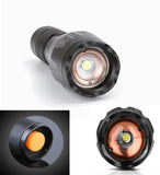 Camping Outdoot Emergency Flashlights High Lumen Tactical Flashlight Zoomable 5 Modes Water Resistant Handheld Light