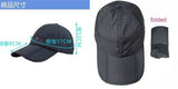 Folding Foldable Waterproof Outdoor Sport Camping Fish Ball Cap Hat Unisex