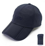 Folding Foldable Waterproof Outdoor Sport Camping Fish Ball Cap Hat Unisex
