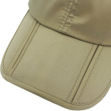Folding Foldable Waterproof Outdoor Sport Camping Fish Ball Cap Hat Unisex