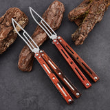 training Stainless Stee Not cutting Aluminum Integral Channel Handle Flip Rod with Dual Pivot Effective Bushing System