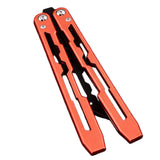 Stainless Steel Bottle OpenerAluminum Integral Channel Handle Flip Rod with Dual Pivot Effective Bushing System