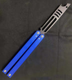 Tactical Trainer Butterfly Practice Metal Steel Aluminum alloy Handle Bearings Blunt