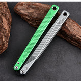 Tuning fork Stainless Steel Aluminum Integral Channel Handle Flip Rod with Dual Pivot Effective Bushing System
