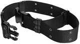 Unisex Outdoor Leinwand Training taktischer Gürtel Armee Fan Ausrüstung Doppelbrüstige Herren Gürtel