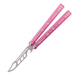 Unfold folding hand swinging knife, fancy portable outdoor practice knife
