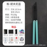 Tactical Combat Trainer Practice Balisong Blunt Butterfly Dull Knife No Edge bottle opener