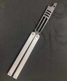 Tactical Trainer Butterfly Practice Metal Steel Aluminum alloy Handle Bearings Blunt