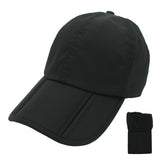 Folding Foldable Waterproof Outdoor Sport Camping Fish Ball Cap Hat Unisex
