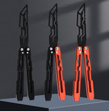 Stainless Steel Bottle OpenerAluminum Integral Channel Handle Flip Rod with Dual Pivot Effective Bushing System