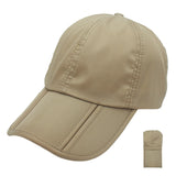 Folding Foldable Waterproof Outdoor Sport Camping Fish Ball Cap Hat Unisex