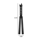 Flip Rod with Effective Bushing CNC Aluminum Integral Channel Handle Training Folding Tool with Screw Sets,Bottle Opener