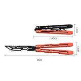 Stainless Steel Bottle OpenerAluminum Integral Channel Handle Flip Rod with Dual Pivot Effective Bushing System
