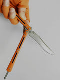 Uxcellmo Folding G10 Bearing Butterfly Live knife YF-D0675KR