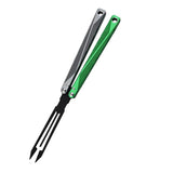 Tuning fork Stainless Steel Aluminum Integral Channel Handle Flip Rod with Dual Pivot Effective Bushing System