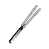 Stainless steel Folding Comb Tool ,Strong and Duable