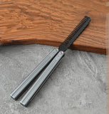 Stainless steel Folding Comb Tool ,Strong and Duable